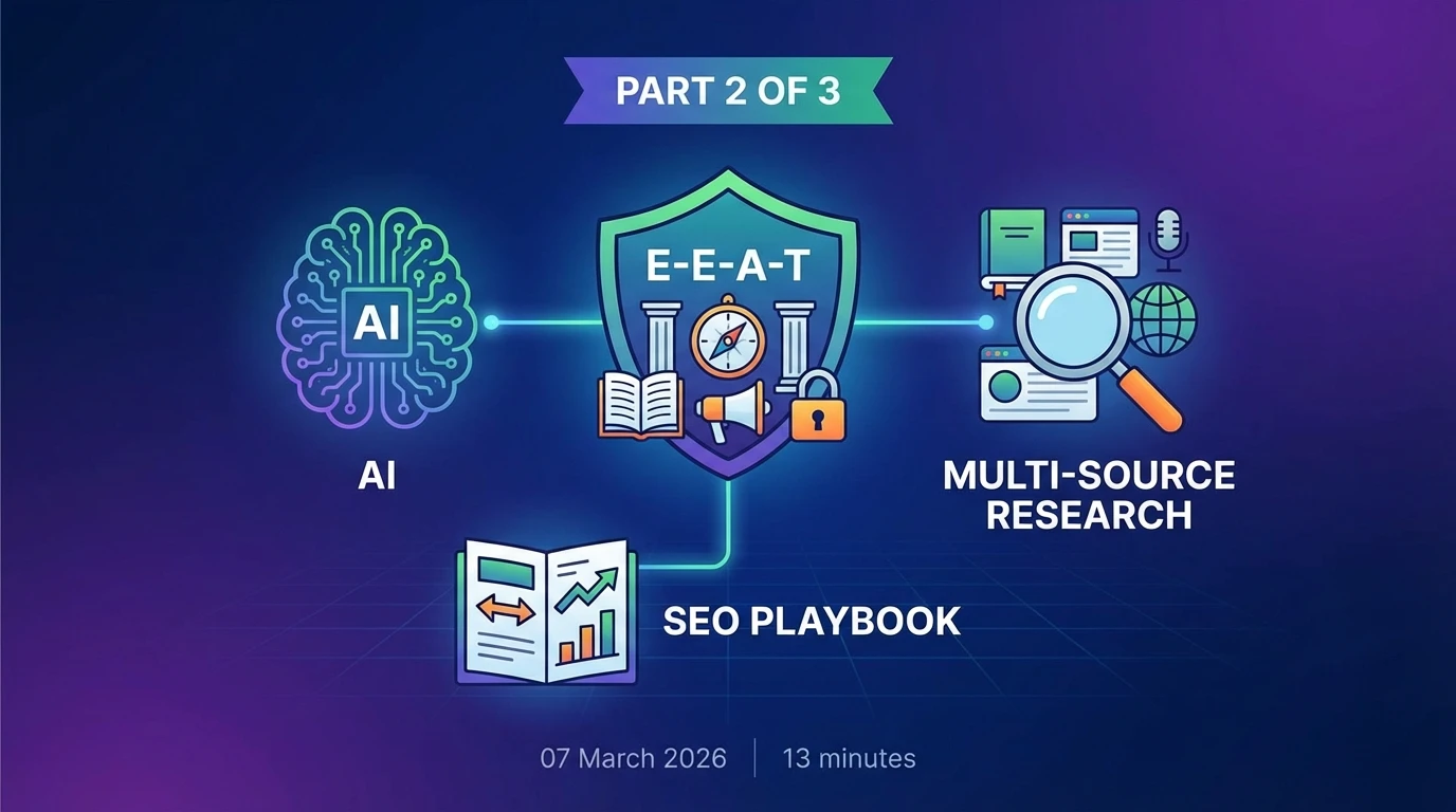 AI E-E-A-T and Multi-Source Research SEO Guide