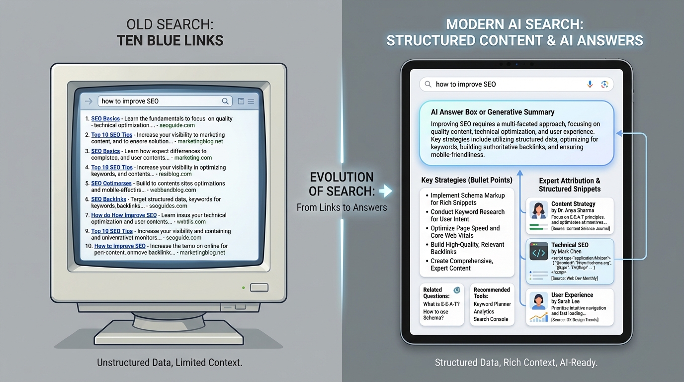 Content seo tools 1 search has changed visual explainer